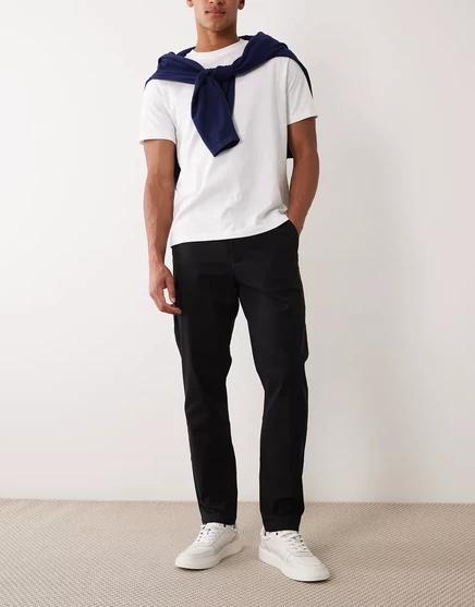 Мужские чиносы ASOS Design зауженные, черные
