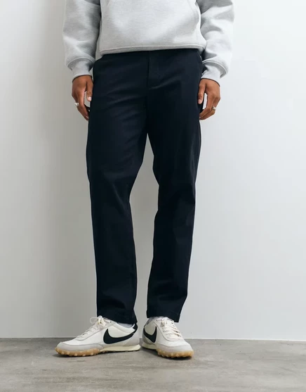 Брюки-чиносы Jack &amp Jones slim fit темно-синего цвета темно-синий