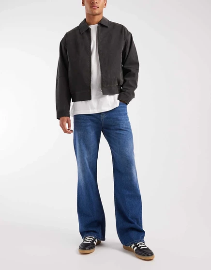 Джинсы Tommy Jeans Robbie свободного кроя из темного денима  navy