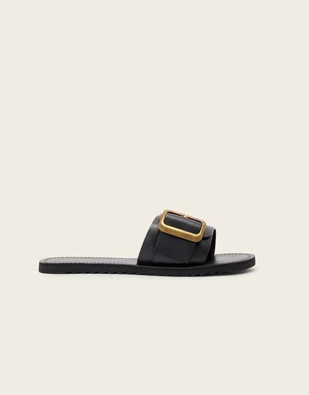 Женская обувь AllSaints Ella кожаные с пряжкой, черные