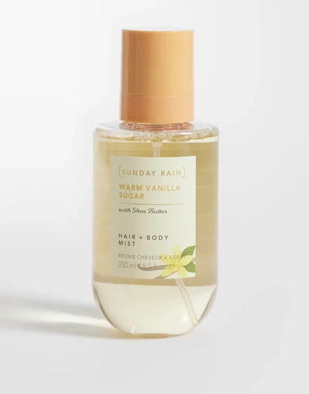 Спрей для волос и тела Sunday Rain Warm Vanilla Sugar, 200 мл