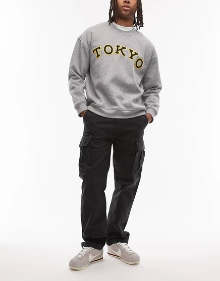 Мешковатые брюки-карго Tommy Jeans Otis черного цвета black