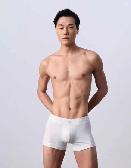 Мужские трусы Calvin Klein Jung Kook низкой посадки, айвори