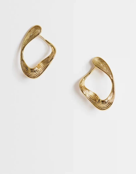 Женские серьги TopShop Daphne из стали, золотистые
