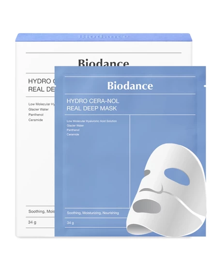 Набор гидрогелевых масок Biodance Hydro Cera-Nol, 4 шт