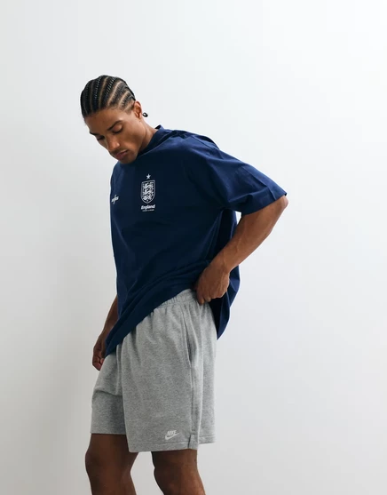 Мужские шорты Nike Club из френч-терри, серые