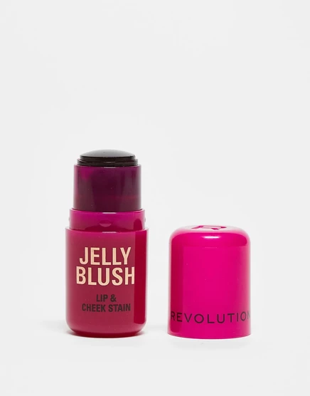 Румяна Revolution Jelly Blush Stick для губ и щек - Вишнево-красные cherry red