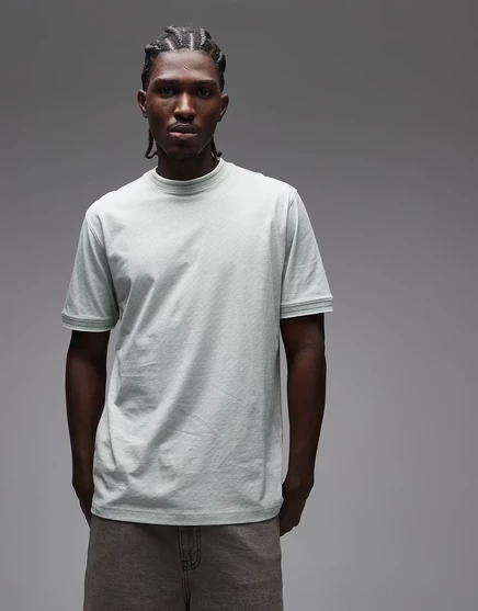Футболка PS Paul Smith regular fit светло-зеленого цвета