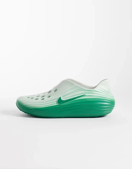 Мужские сабо Nike ReactX Rejuven8, средне-зелёные