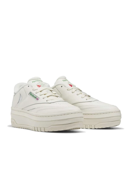 Кроссовки Reebok Club C Extra Trainer цвета мела и зеленого цвета кроссовки зеленого цвета white