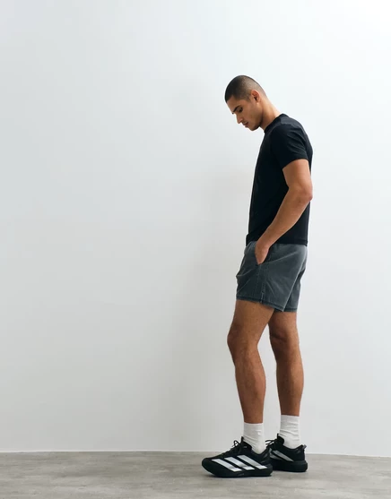 Мужские тренировочные шорты Abercrombie & Fitch YPB, черные