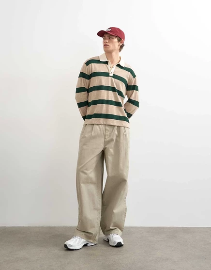 Мешковатые брюки Topman со складками из камня
