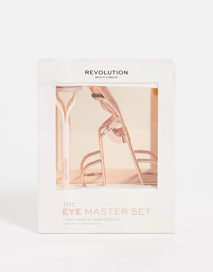 Набор для завивки ресниц Revolution Eye Master и расчески