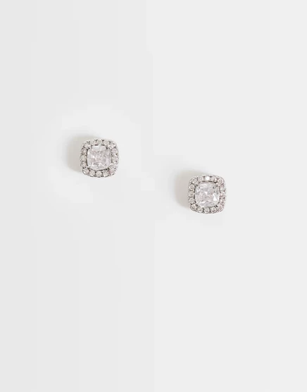 Мужские серьги-гвоздики ASOS Design, серебристые