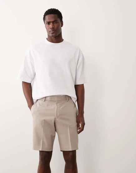 Мужские шорты ASOS Design Smart Slim, песочные