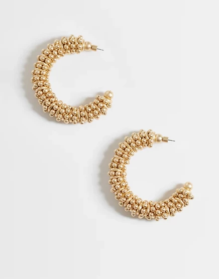 Женские серьги-кольца ASOS Design, золотистые