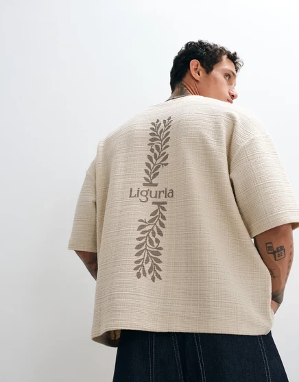 Мужская футболка ASOS Design с вышивкой, серая
