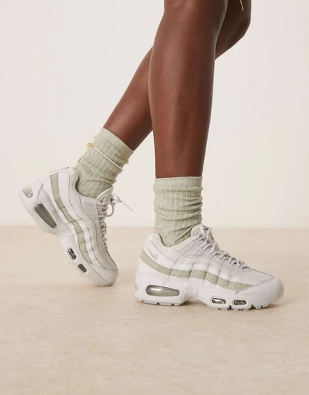 Кроссовки Nike Air Max 95 светло-зеленого цвета  light green