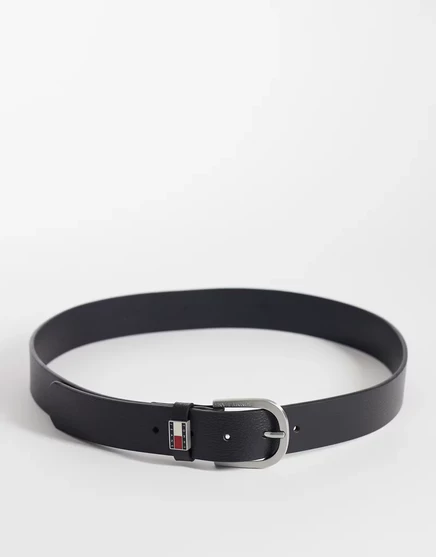 Мужской ремень tommy jeans ryan 3,5 см, черный
