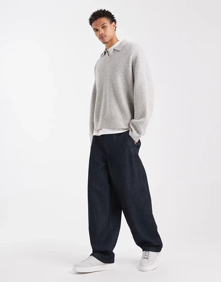 Мужские джинсы ASOS Design Loose Fit, индиго