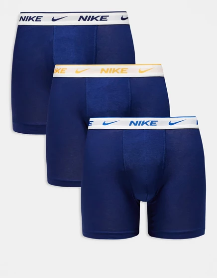Мужские боксерские трусы Nike Essential, 3 шт., синие