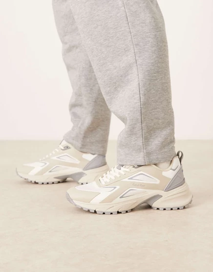 Мужские кроссовки Calvin Klein Hike Runner, молочно-белые
