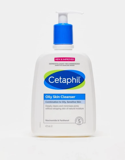 Очищающее средство для жирной кожи Cetaphil для комбинированной кожи, 473 мл