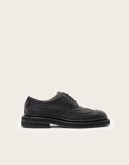 Броги Эшер Allsaints черного цвета black grain