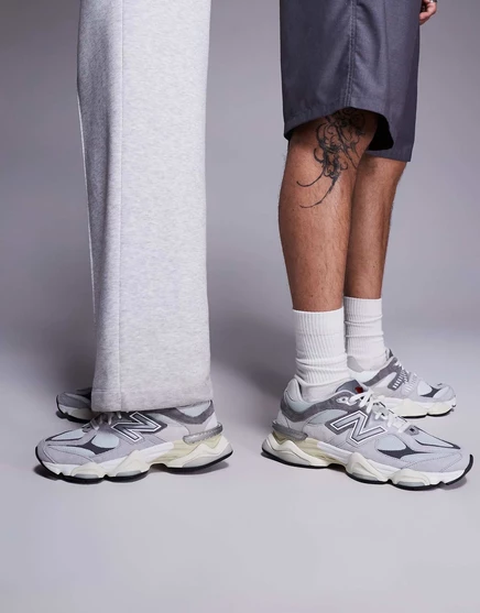 Кроссовки New Balance 9060, серо-мультиколор
