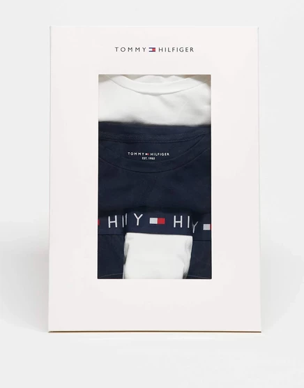 Мужской набор Tommy Hilfiger 5 шт., белый/тёмно-синий