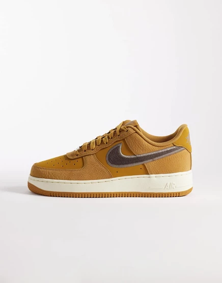 Мужские кроссовки Nike Air Force 1 '07 LV8, коричневые