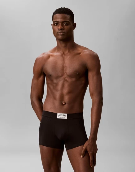 Мужские трусы‑боксеры Calvin Klein Modern Rib, черные