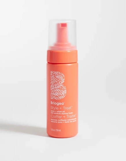 Пенка для укладки Briogeo Style Treat Yuzu Plum Oil Full Miracle 150 мл без цвета