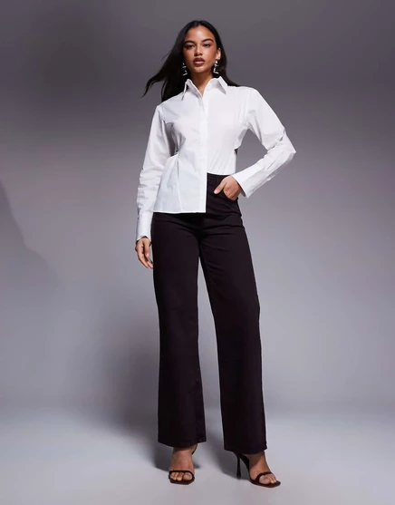 Джинсы ASOS X ИЗ новой КОЛЛЕКЦИИ коричневого цвета brown