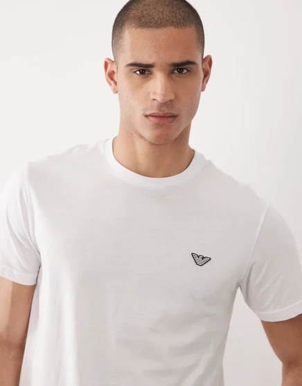 Футболка Emporio Armani Bodywear с логотипом белого цвета white