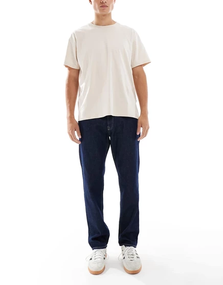 Джинсы прямого кроя JJ Rebel Ryan цвета индиго blue denim