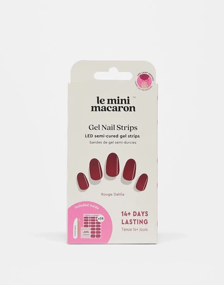 Гелевые полоски Le Mini Macaron - Rouge Dahlia rouge dahlia