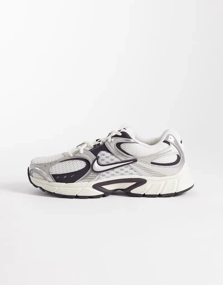 Мужские кроссовки Nike V5 RNR с металликом, бело-коричневые