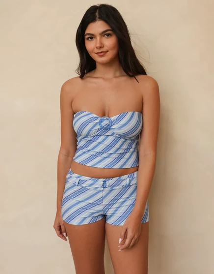 Женский топ-танкини Dippin' Daisy's Canela, costa azul