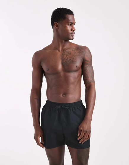 Дизайнерские плавательные шорты ASOS короткой длины черного цвета black