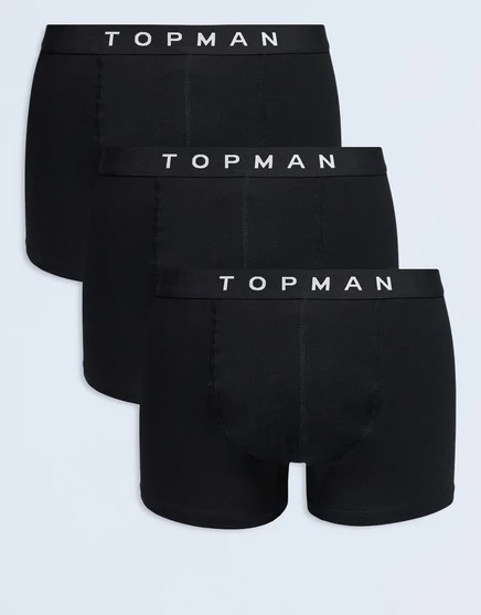 Мужские слипы Topman 3 шт., черные