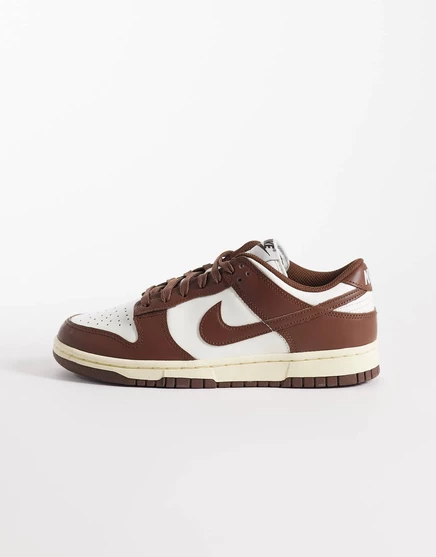 Женские кроссовки Nike Dunk Low, коричневые