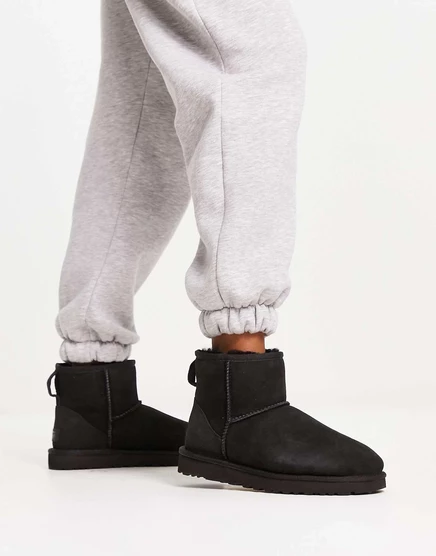 Черные ботинки UGG Classic Mini II black