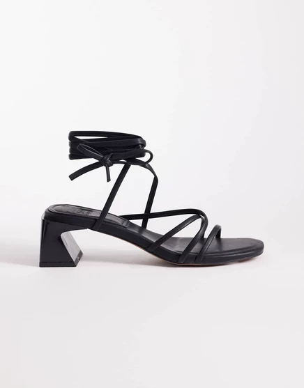 Женские сандалии ASOS Design Hundred, черные