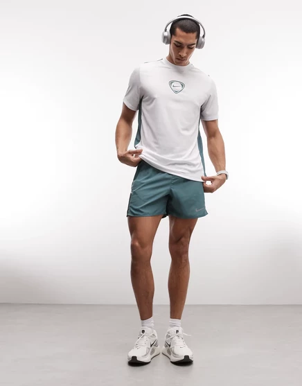 Мужские шорты Nike Running Miler 5″, серые