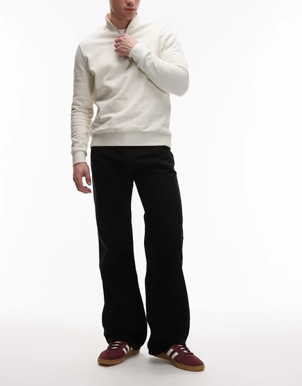 Мужские джинсы Tommy Jeans Robbie клеш свободного кроя, черные