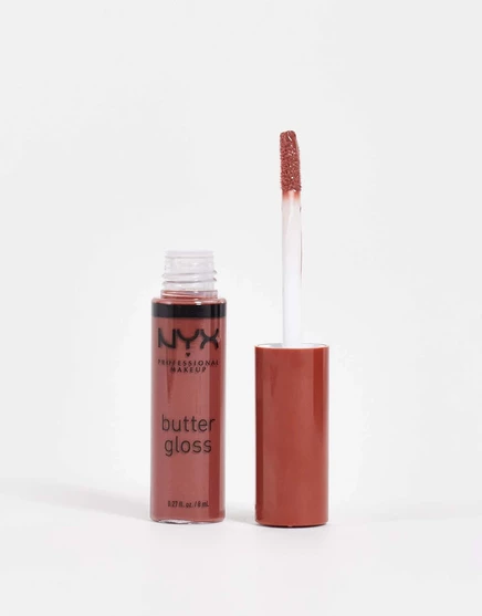 Масляный блеск для губ NYX Professional Makeup Butter Gloss - Ириска с шипами 47 spiked toffee