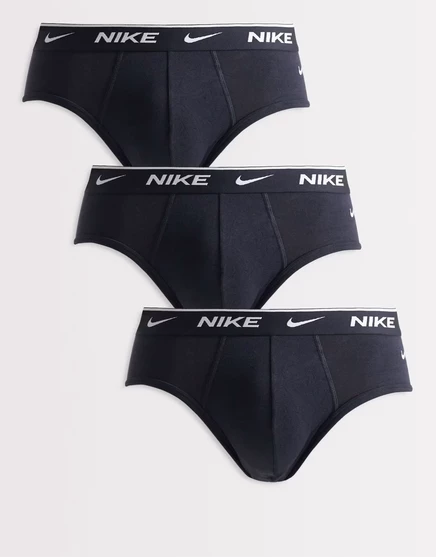 Мужские брифы Nike Essential, 3 в упаковке, черные