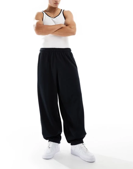 Черные джоггеры Nike Club french terry oversize для бега трусцой khaki