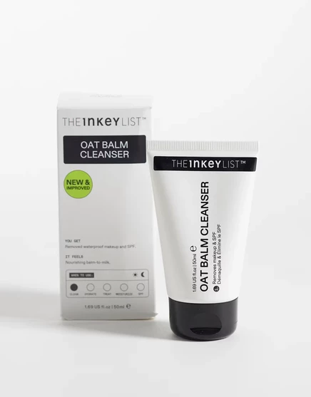 Женское средство для умывания The Inkey List Oat Balm, 50 мл